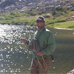 Mike at Baldy Lake